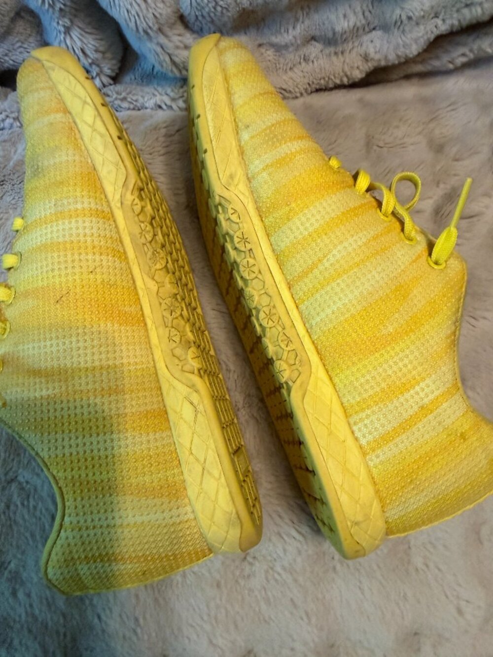 Men's No Bull Training Sneakers Yellow White 11.5 - Picture 6 of 9